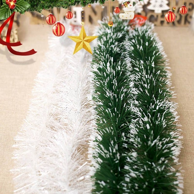 Dây Ruy Băng Nhựa Trang Trí Giáng Sinh 200cm