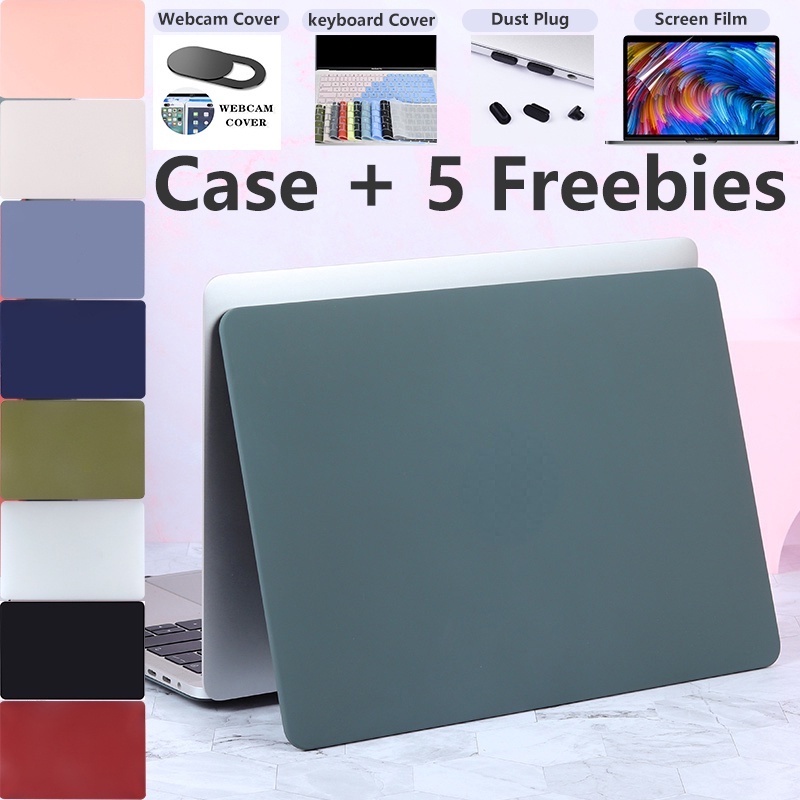 Ốp Bảo Vệ Bàn Phím 5 Trong 1 Nhám Cho Macbook Air M2 A2681 Pro 13 A2338 M1 A2337 A2289 A2251 2020 retina 13 16 2020 A2179
