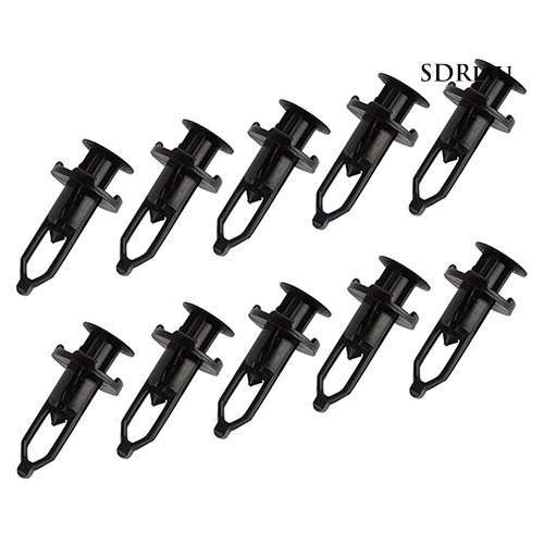Set 30 Đinh Tán Nhựa Màu Đen Chuyên Dụng Cho Xe Hơi Toyota