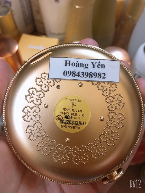 Phấn phủ Whoo vàng - Whoo Powder Pact 13g - Date: 02/2023 | BigBuy360 - bigbuy360.vn