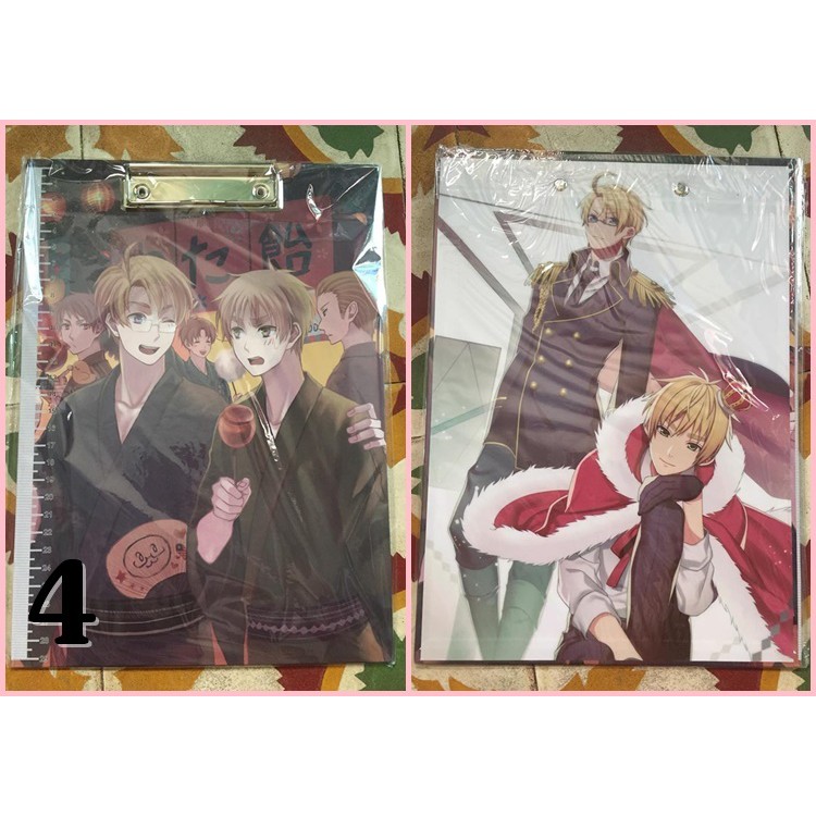 Kẹp tài liệu-bảng vẽ A4 anime manga