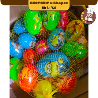 Túm 20 Quả Trứng Kẹo Trung Khủng Long Trẻ Em HOT💢