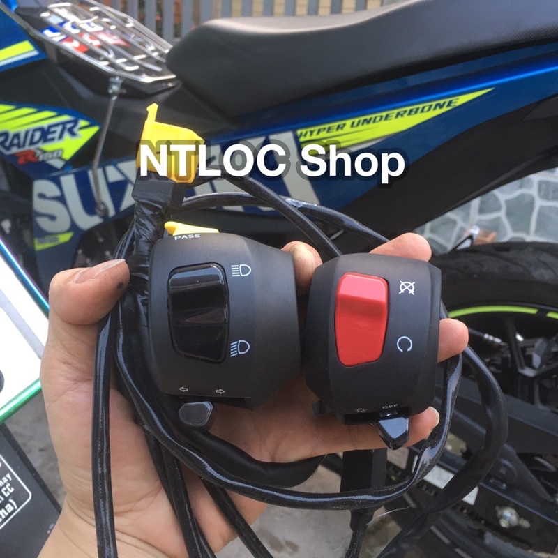 Cùm gsx cùm EX lắp như zin Satria Fi, Raider Fi