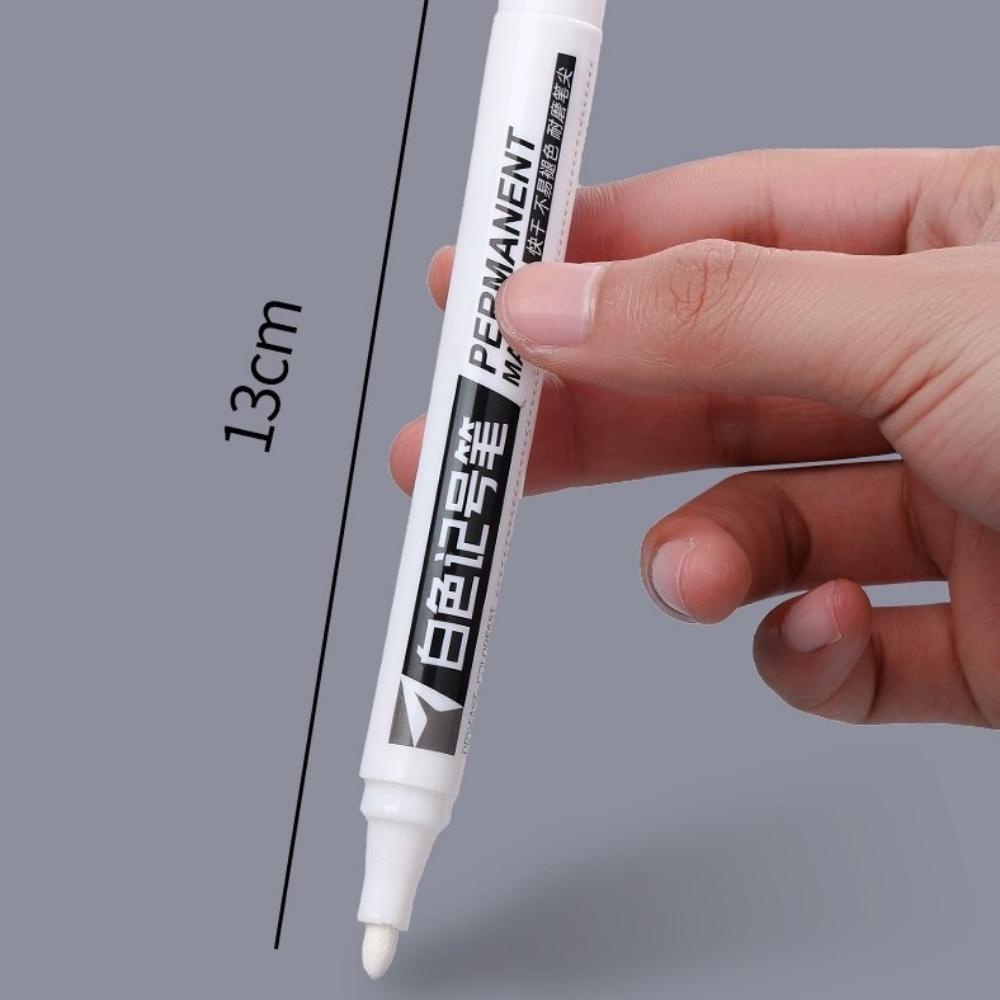 Hộp 10 bút viết bảng Resun ghi chú trong suốt Pison mực trắng vẽ lên gương và bề mặt kính dễ dàng tẩy xóa - 1 bộ