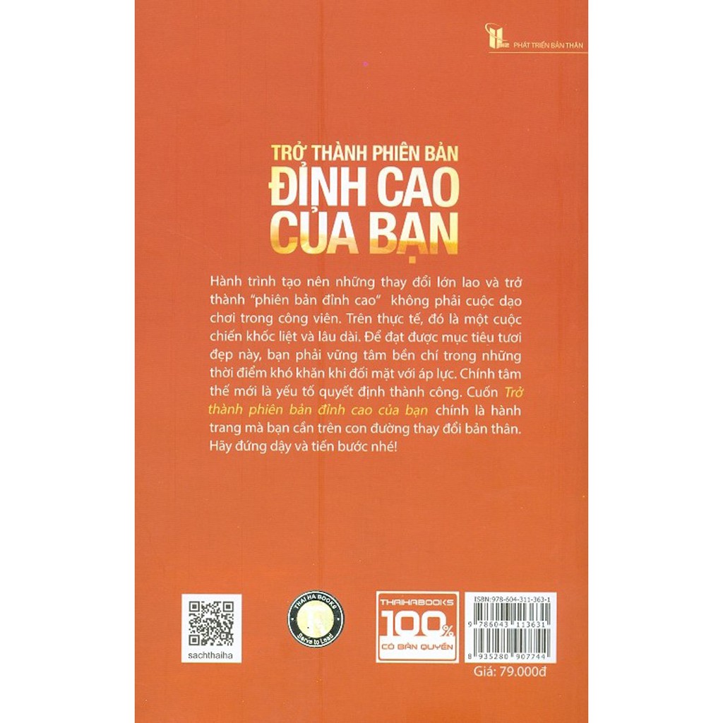 Sách - Trở Thành Phiên Bản Đỉnh Cao Của Bạn