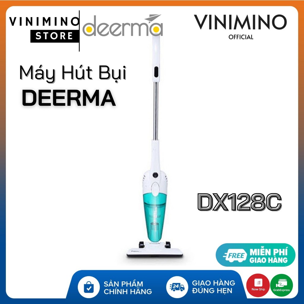 [Q. Bình Tân] Máy hút bụi DEERMA DX128C (Xanh Mint) - Hàng Xiaomi Phân Phối | Vinimino