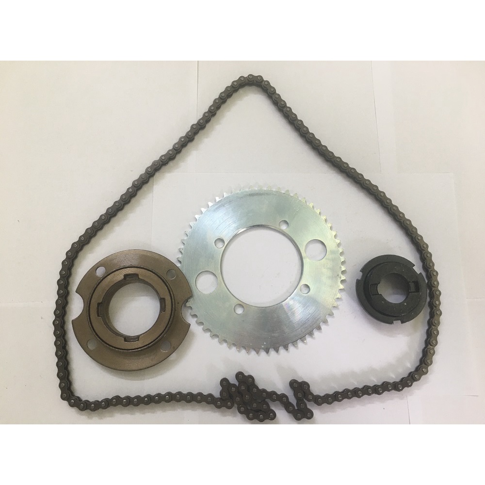 TRỌN BỘ NHÔNG SÊN ĐĨA CHẾ XE ĐẠP SÊN CAM 25H VÀ T8F