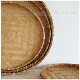 Mẹt tre cạp Mây chắc bền