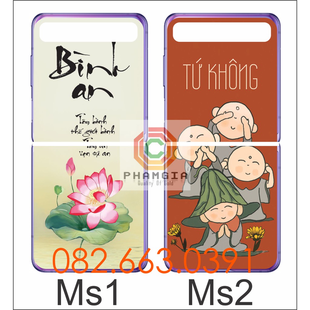 Ốp lưng Samsung Z Flip in hình thư pháp nhiều mẫu đẹp