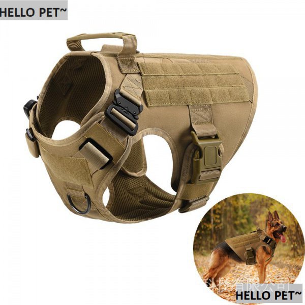 Đai Đeo Huấn Luyện Chó Phong Cách Quân Đội Thoáng Khí J113