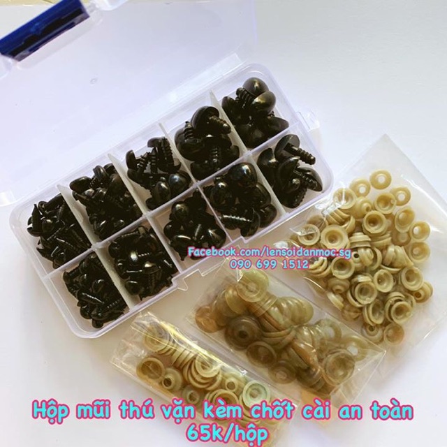 Hộp mũi thú vặn kèm chốt cài an toàn