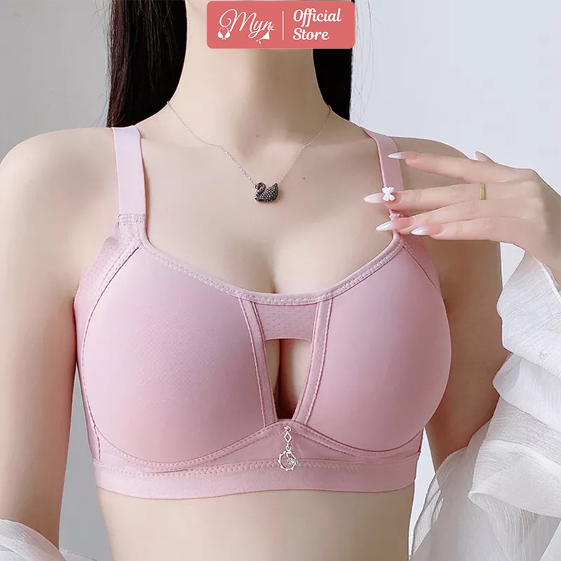 Áo lót nữ bản to - có sai lớn đệm mỏng quả sâu nâng đẩy ngực chống xệ 669 MYN_UNDERWEAR