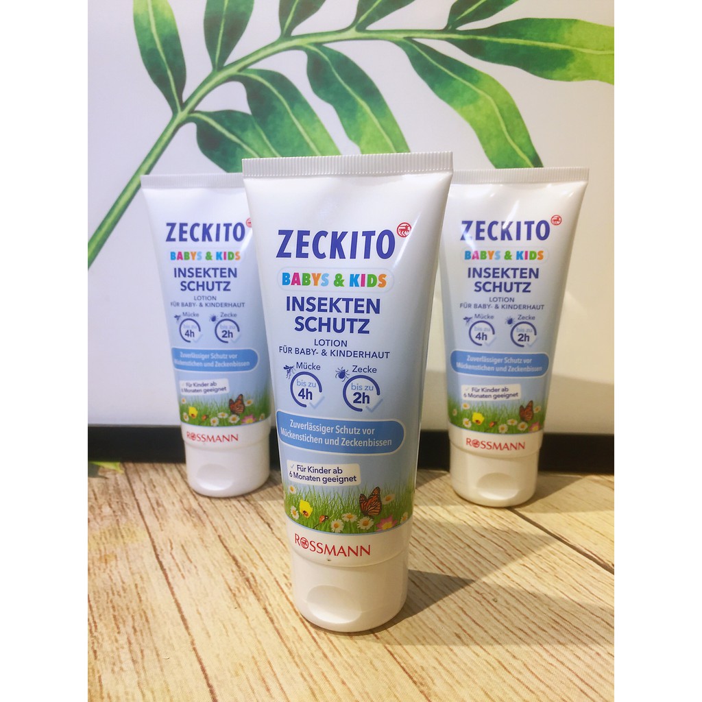 Gel bôi chống muỗi và côn trùng Zeckito InsektenSchutz 100ml
