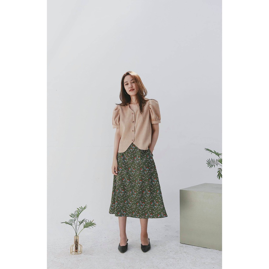 Chicka Chicka - Áo Velvet croptop - 