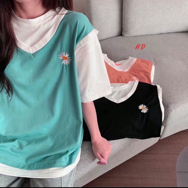 Áo ghi Lê hoa cúc | BigBuy360 - bigbuy360.vn