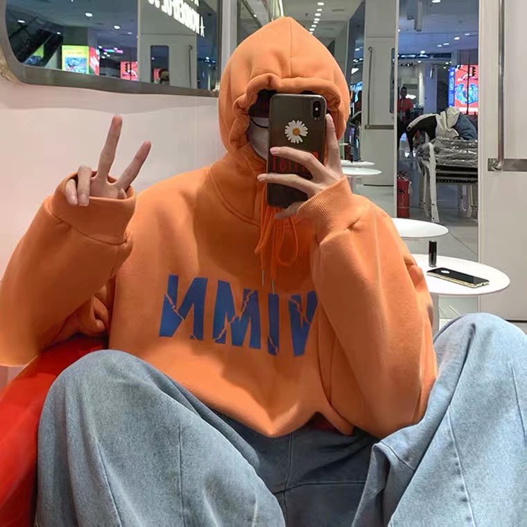 Áo hoodie tay dài thời trang mùa thu cho cặp đôi M đến 8Xl