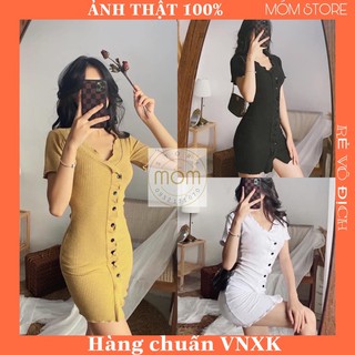 Đầm Body Cuộn Biên Viền Bèo SIÊU XINH [ẢNH THẬT 100%]