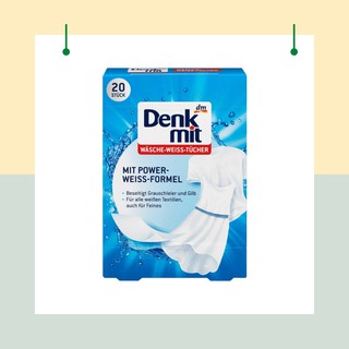 Giấy tẩy trắng quần áo Denk mit
