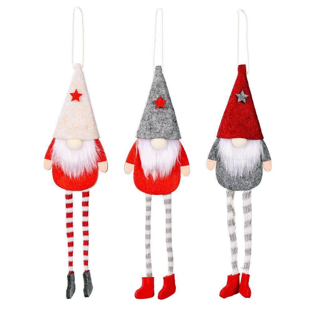 Búp Bê Treo Trang Trí Cây Thông Hình Ông Già Noel DIY