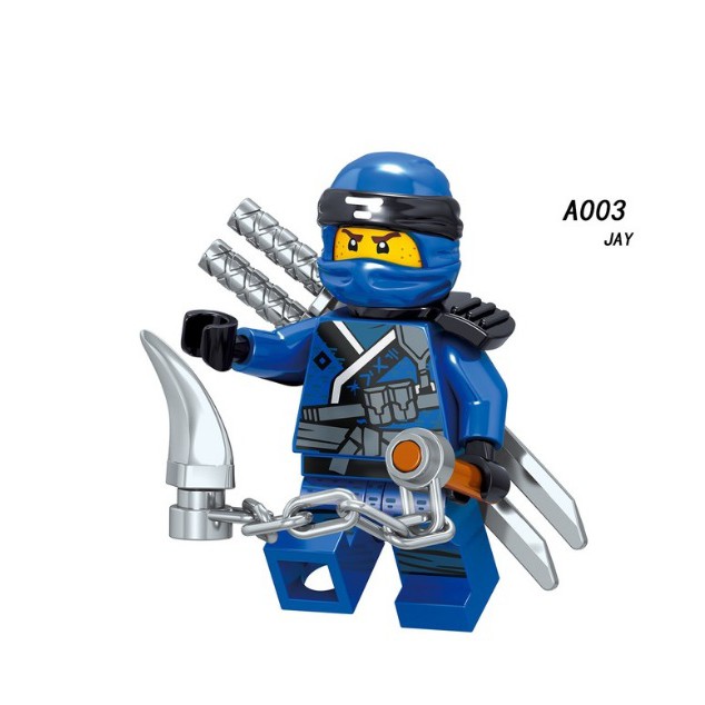 Minifigures nhân vật nonlego Ninjago - Phantom bộ ONI MASK