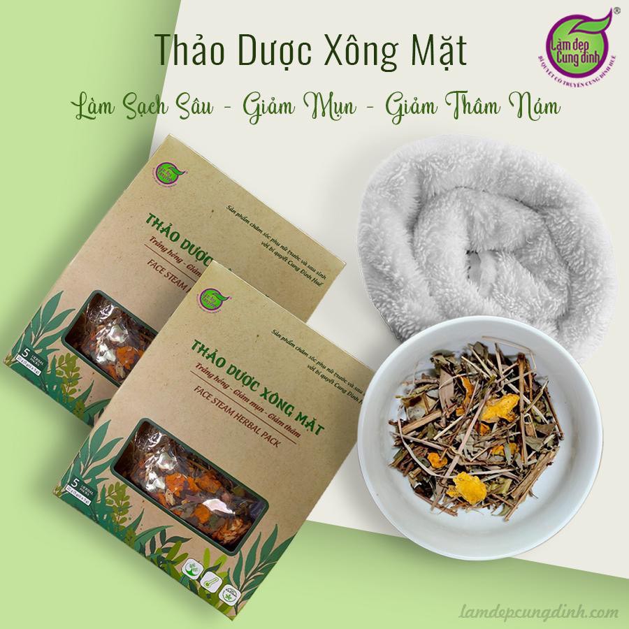 Lá Xông Mặt Bảo Nhiên 25g ( 5gói x 5g)