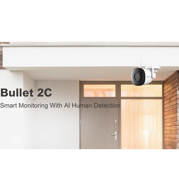 Camera IP 2M WiFi Ngoài Trời IMOU F22P Bullet 2C 2E G26EP G22P F22FP 1080P FullHD  Còi Hú, MÀU BAN ĐÊM Dahua Việt Nam