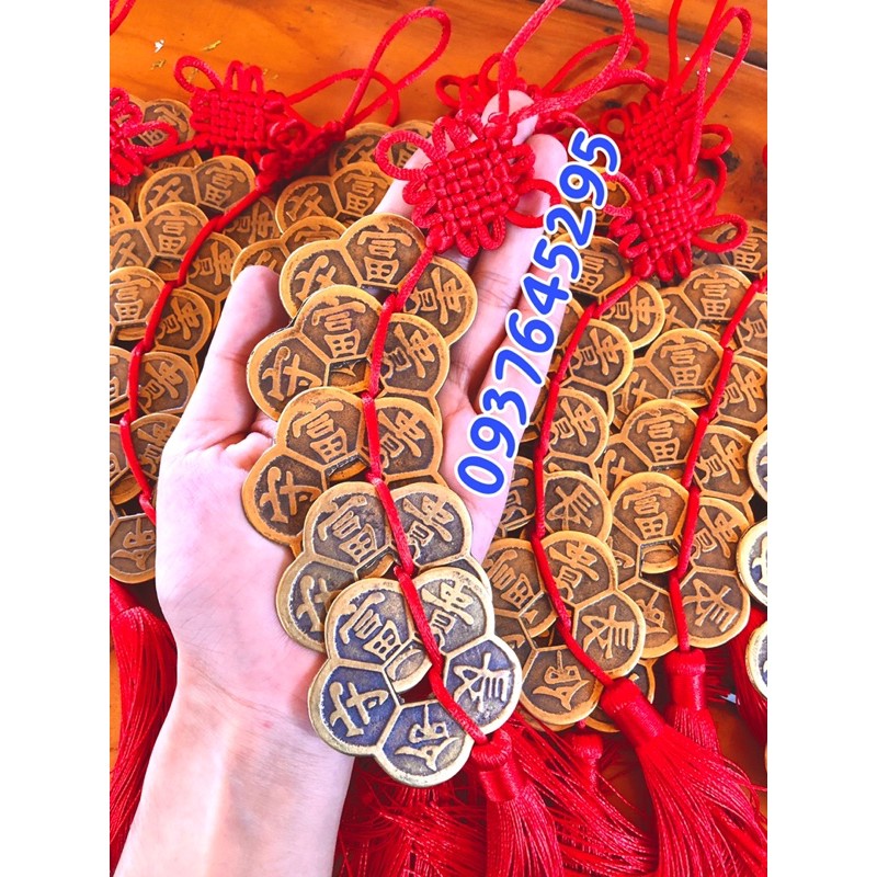 Xâu ngũ phúc kim tiền hoa mai chiêu tài may mắn | BigBuy360 - bigbuy360.vn