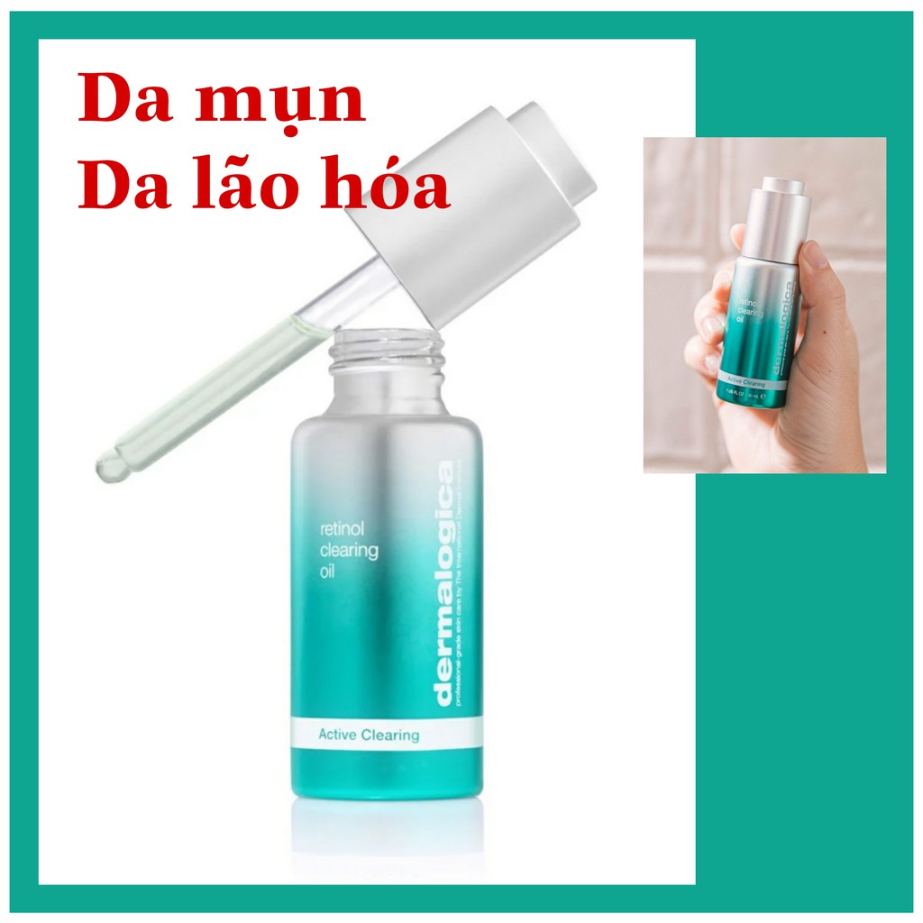 [Giảm Giá] Dầu Dưỡng Da Retinol Clearing Oil_ Dermalogica 30ml