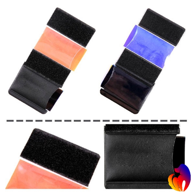 Blackhole 12 Pcs Universal Flash Color Card Diffuser Lighting Gel Up Filter for Camera Speedlite