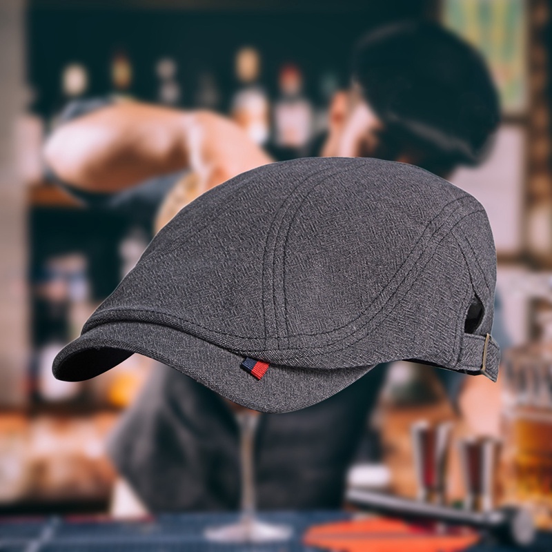Fancy Mũ Beret Che Nắng Phong Cách Cổ Điển Thường Ngày Bốn Mùa Dành Cho Nam Newsboy