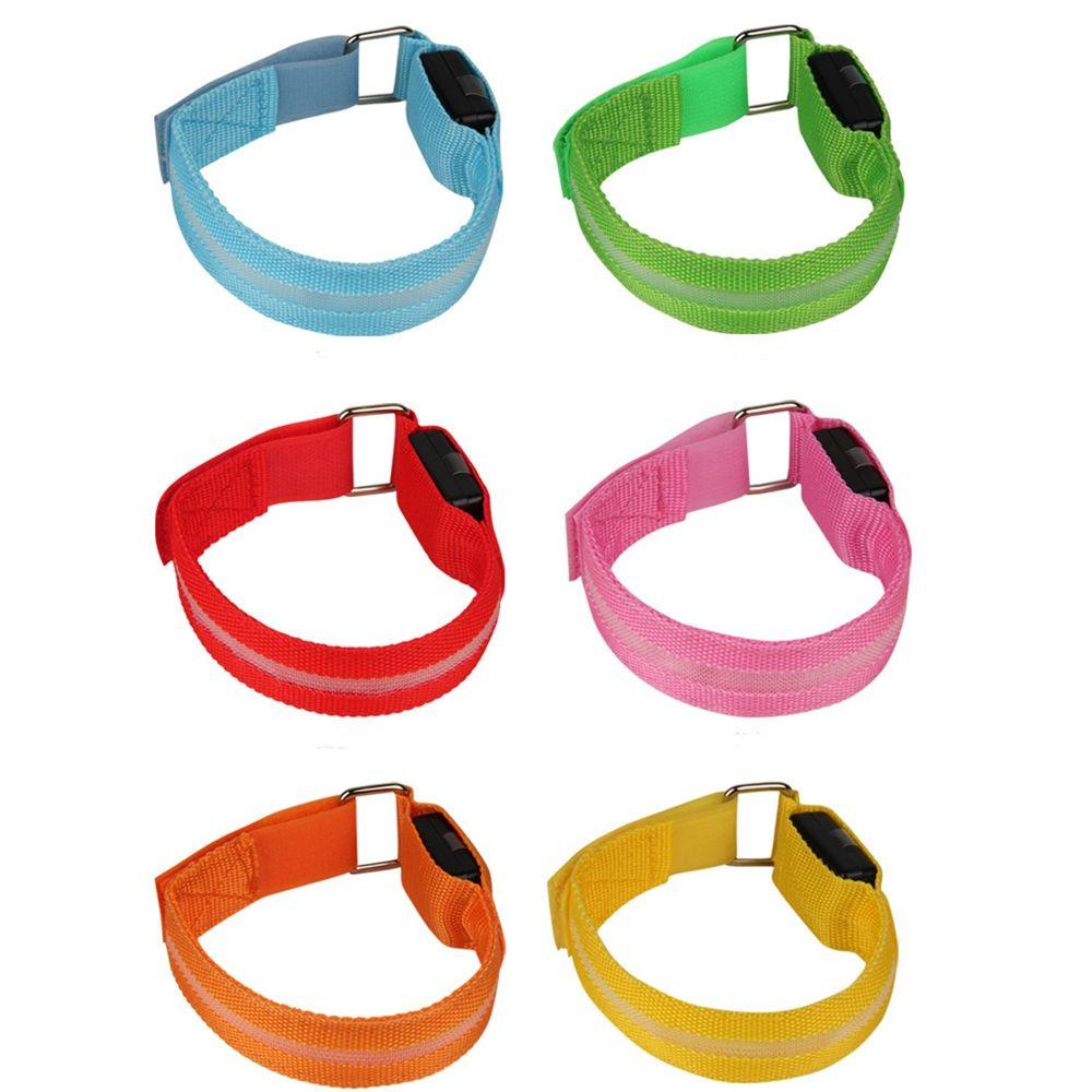 1 Vòng Đeo Tay Đèn LED Phản Quang An Toàn Khi Chạy Bộ Ban Đêm