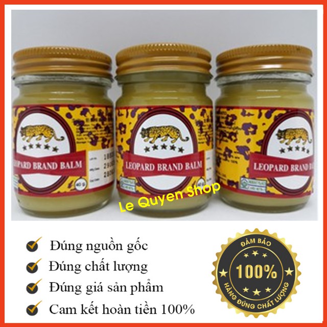 Dầu cù là con báo Leopard Brand Balm Thái Lan