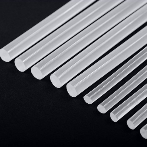 Keo nến, loại trong,  đường kính 7mm, dài 25cm, làm handmade, dán đồ, decor, trang trí