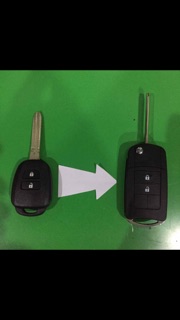 Vỏ chìa khoá độ gập Vios 2015-2018