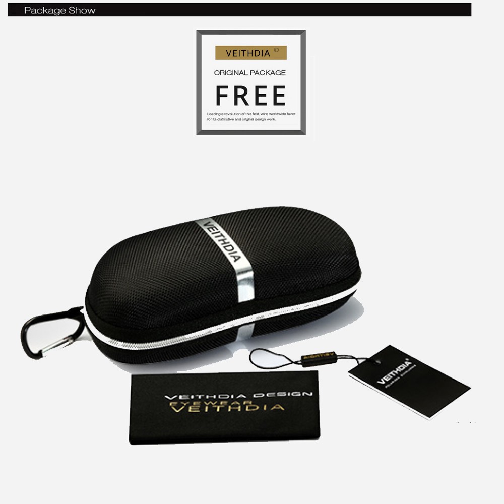 Kính râm phân cực VEITHDIA Goggle lái xe cho nam