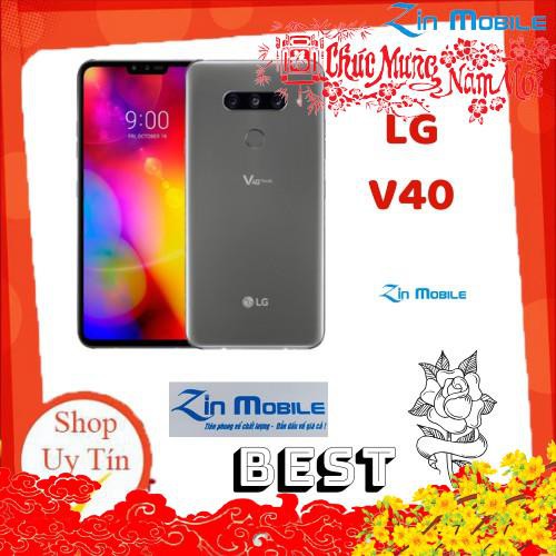 Điện thoại LG V40 ThinQ quốc tế 1 / 2 sim, đứa con lai giữa 2 dòng V và G