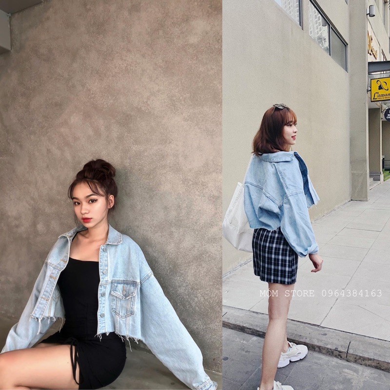 Áo Khoác Jean -Áo khoác bò Jacket XUẤT XỊN [ ẢNH THẬT 100%]