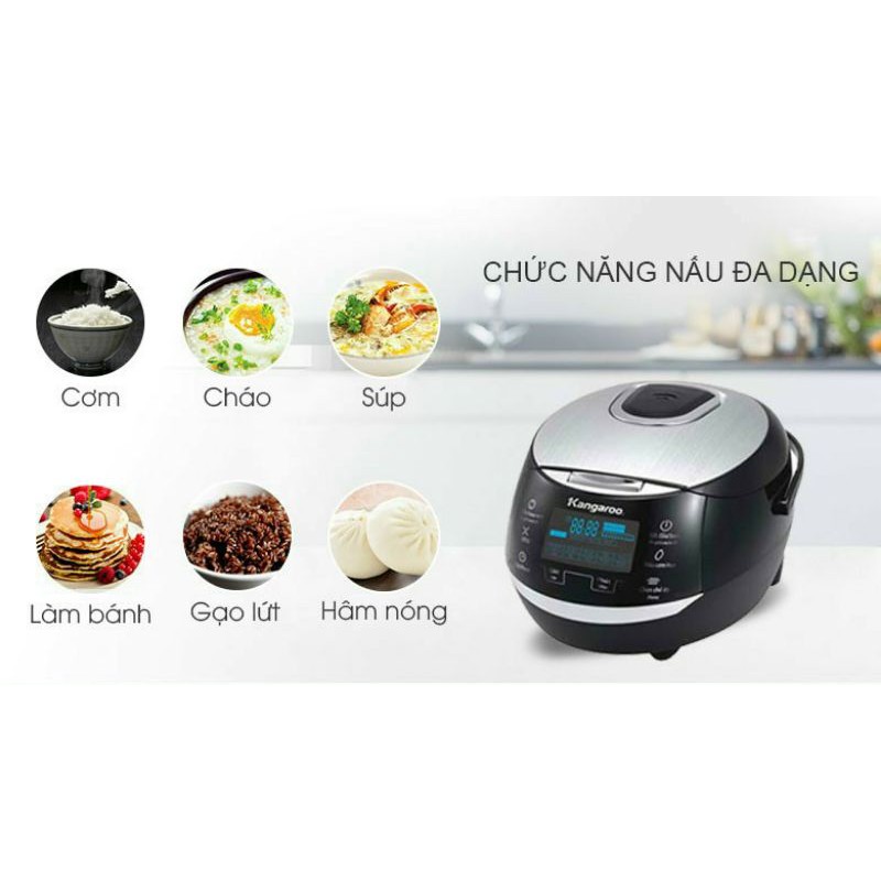 NỒI CƠM ĐIỆN TỬ 1,8LIT KANGAROO KG595