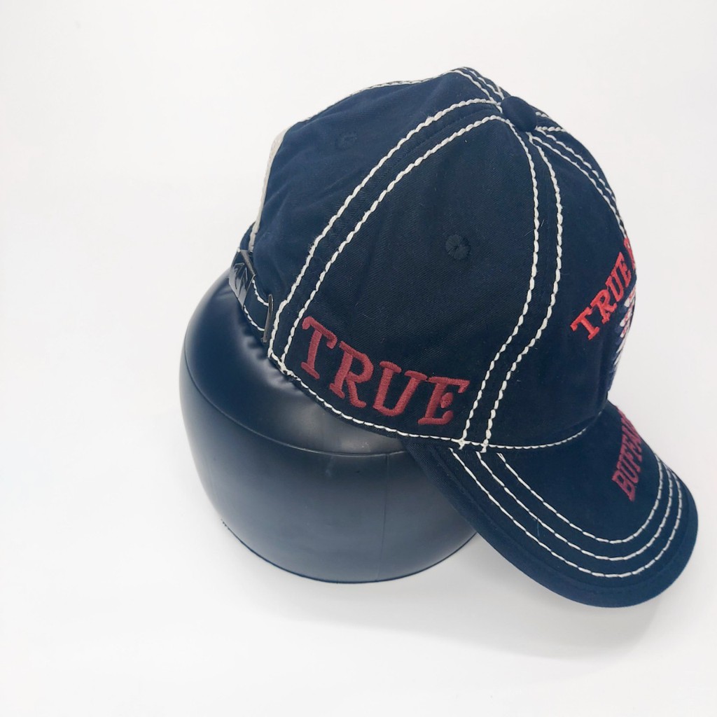 Nón kết ông địa true (Hang Hot) Mũ lưỡi trai thời trang thể thao cao cấp logo thổ dân thêu nổi màu đen full cực đẹp