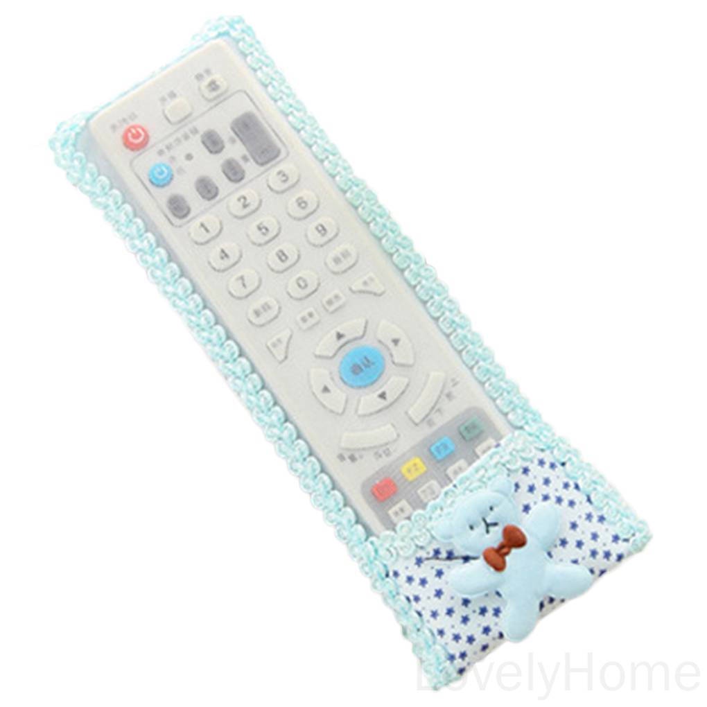 Vỏ Bọc Điều Khiển Tv / Máy Lạnh / Nhà Ở Phối Ren Hình Chú Gấu Đáng Yêu