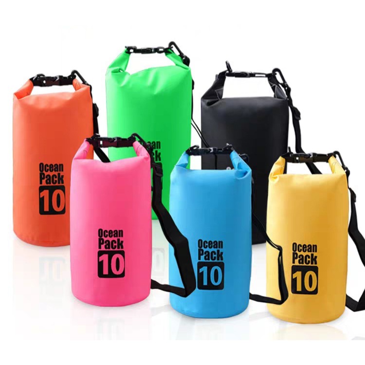 Túi Khô Chống Nước, túi chống mưa, balo chống nước, waterproof bag loại 10 Lít
