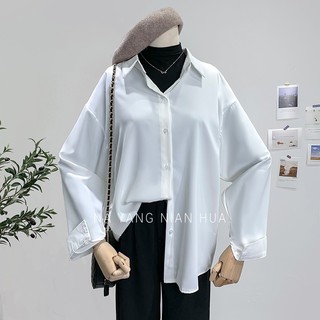 Áo sơ mi lụa trơn free size
