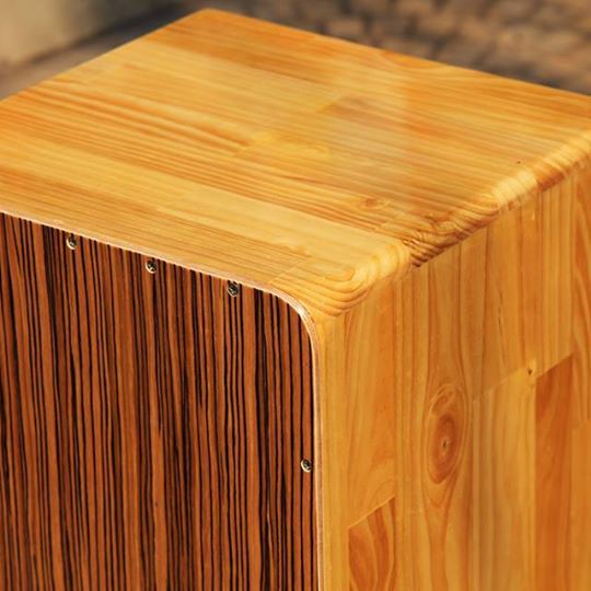 Trống CAJON T7A-EQ ( TẶNG Bao Vải XỊN, Tài liệu Học Cajon)