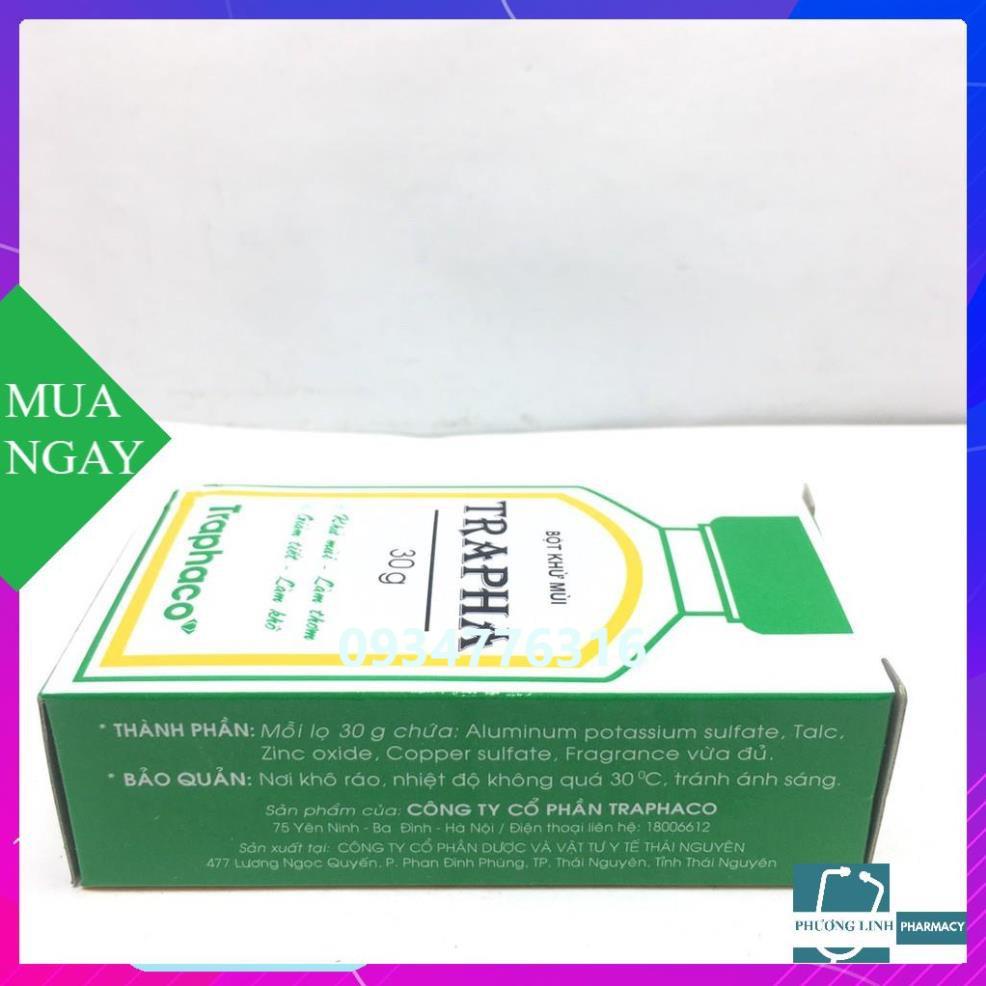 Trapha bột khử mùi