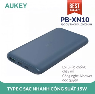 Pin dự phòng Aukey PB-XN10 10000mAh
