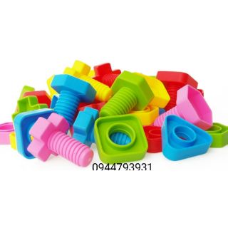 Set ỐC VÍT ghép cặp_ nhựa to