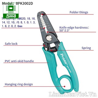 KÌM TUỐT DÂY PRO'SKIT 8PK-3002D