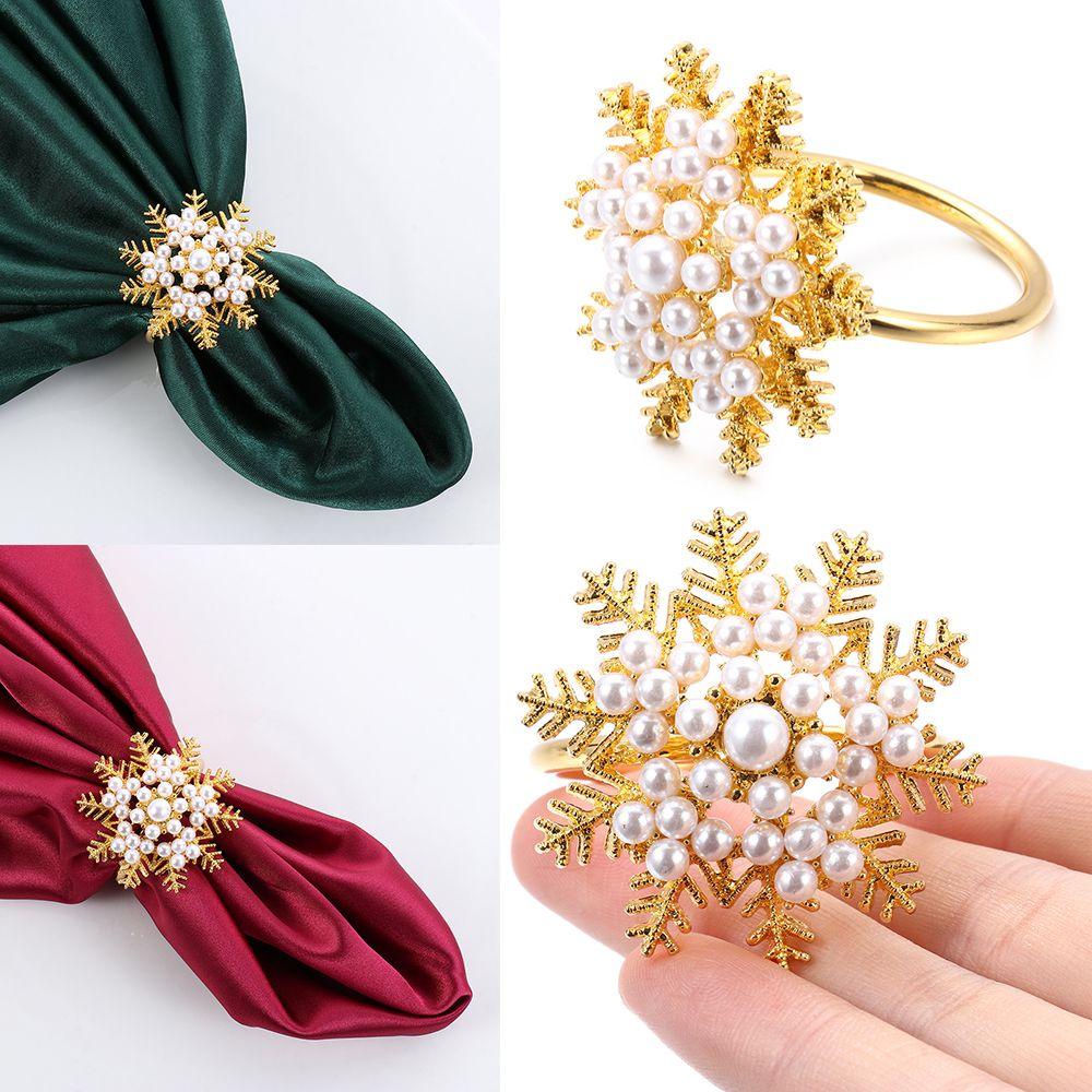 1 / 3 / 6 Vòng Dây Hình Bông Tuyết Trang Trí Giáng Sinh