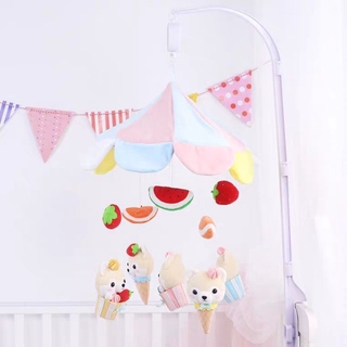 Nôi treo thú bông vải  DIY cho bé