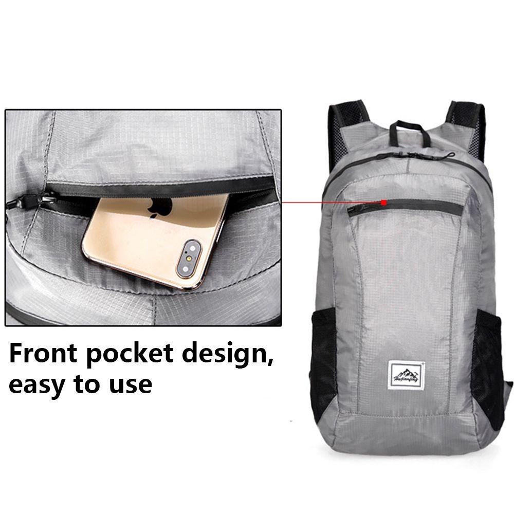 Ba Lô Leo Núi Vải Canvas Chống Thấm Nước Dung Tích 20L